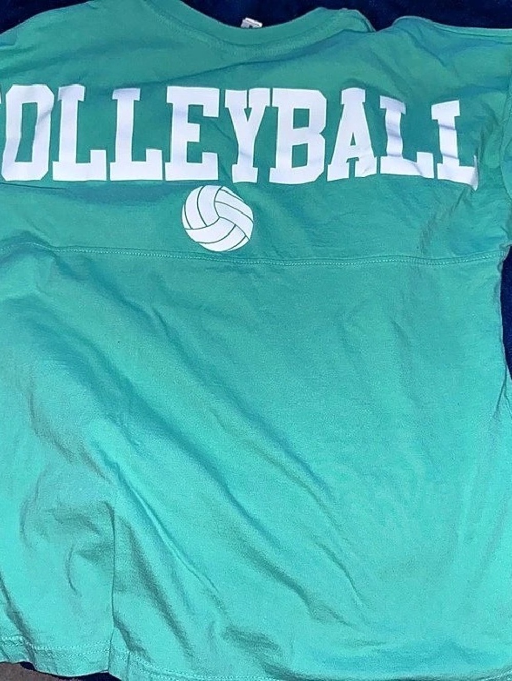 Women's Long Sleeve - Green/Blue